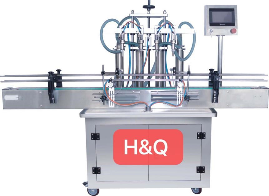 HQ-6GB全自动活塞式高粘度液体灌装机
